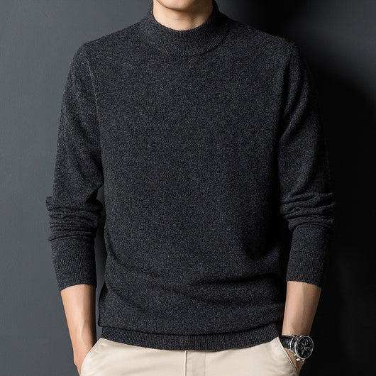 Polera Casual Slim-fit Cuello Alto Manga Larga para Hombre - Image 14