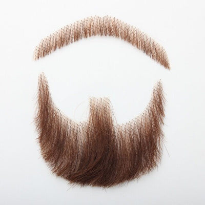 Barba Postiza de Cabello Natural para Cine, Televisión y Maquillaje Profesional - Image 8