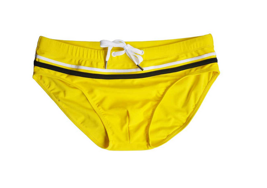 Shorts de Baño Blancos Corte Triangular para Hombre - Image 13
