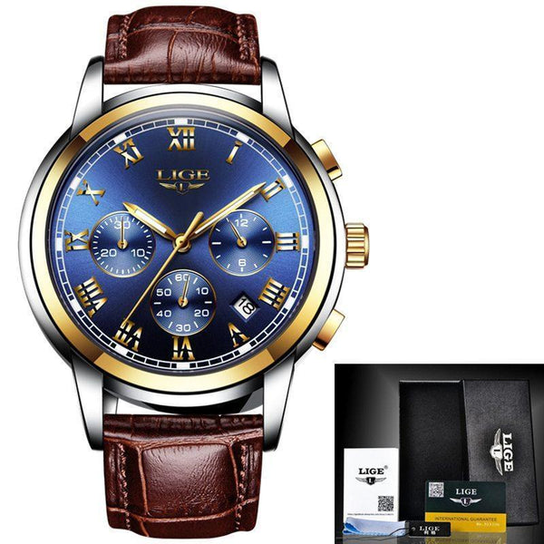 Reloj de Cuero para Hombre - Elegancia Casual