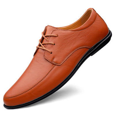 Zapatos Casuales de Cuero para Hombre con Suela Suave - Image 8