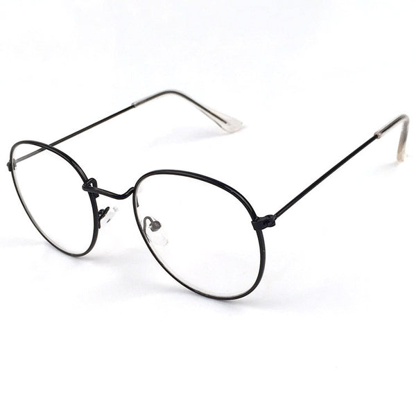 Gafas Retro Marco Metálico Grande - Estilo Vintage Clásico