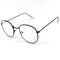 Gafas Retro Marco Metálico Grande - Estilo Vintage Clásico