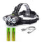 Linterna Frontal LED Recargable USB para Pesca Nocturna - 6 Modos