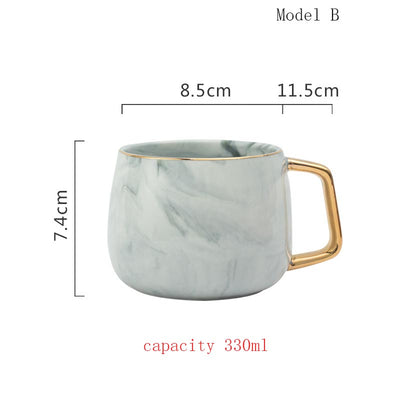 Taza de Cerámica Mármol - Image 7