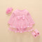 Vestido Infantil de Algodón Puro para Niña, Manga Larga Princesa, Primavera y Otoño