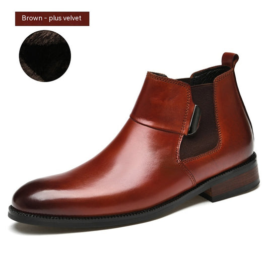 Botas Chelsea Retro Estilo Británico para Hombre - Image 7