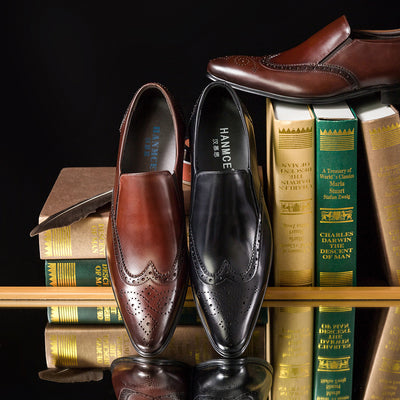 Zapatos de Cuero para Hombre con Punta Afilada - Estilo Ejecutivo - Image 2