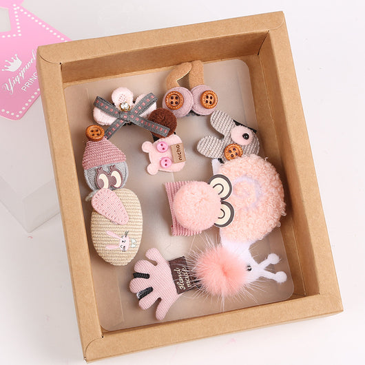 Set de 10 Pasadores para Niña - Colores Variados - Image 7