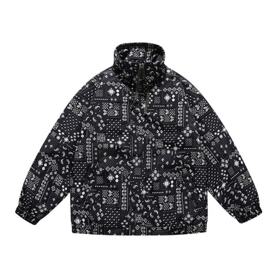 Chaqueta Tie Dye con Cuello Mao para Hombre - Image 7