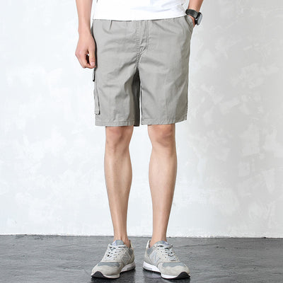 Capris Cortos Cargo con Múltiples Bolsillos Lavados - Image 14
