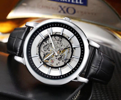 Reloj Deportivo Mecánico para Hombre con Correa de Cuero