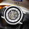 Reloj Deportivo Mecánico para Hombre con Correa de Cuero