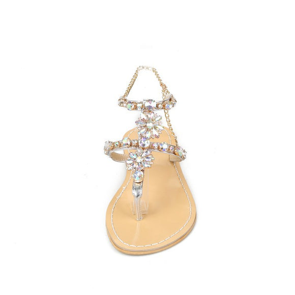 Sandalias de Cristal Versátiles