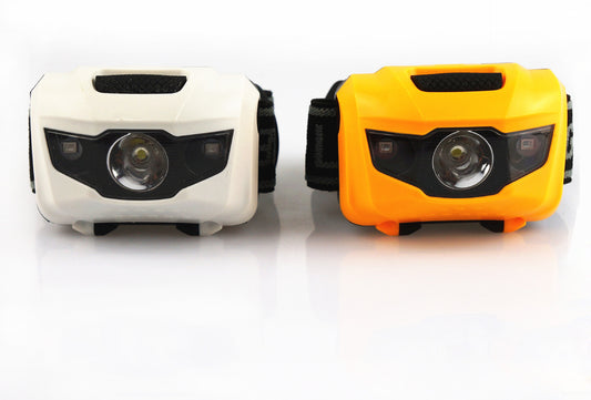 Linterna Frontal LED Dual 3W - Luz Blanca y Roja Impermeable para Montaña y Pesca - Image 2