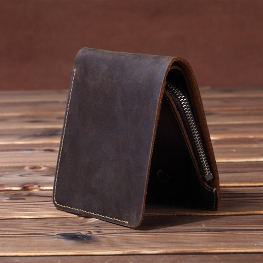 Monedero Ejecutivo de Cuero Genuino Estilo Retro - Image 15