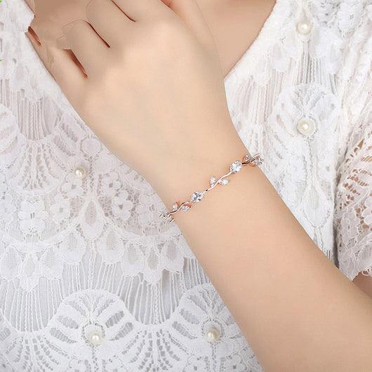Pulsera de Cristal Chapada para Mujer - Image 7