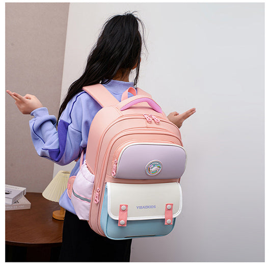 Mochila Escolar Ergonómica con Protección de Espalda y Múltiples Compartimentos - Image 10