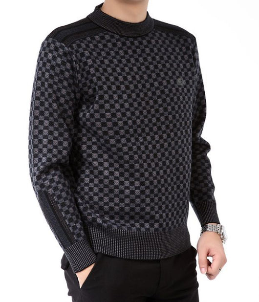 Suéter Tejido Clásico para Hombre Mediano - Image 4