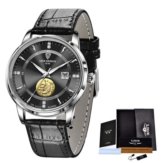 Reloj Mecánico Automático Fish Leap Longmen con Doble Calendario e Impermeabilidad - Image 18