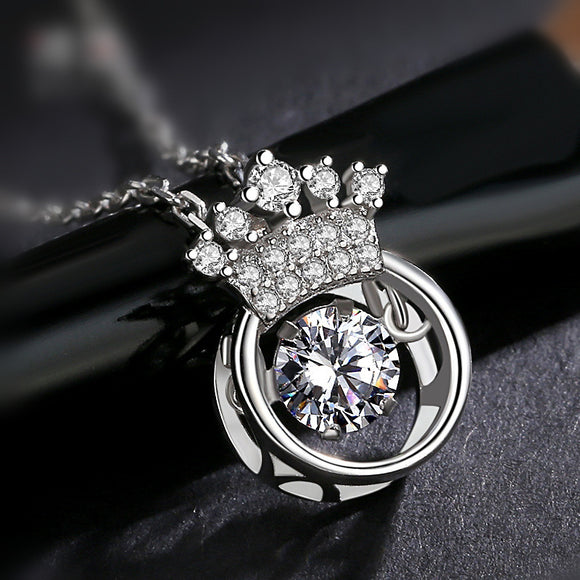 Collar Inteligente Crown Corazón - Joyería Moderna Conectada