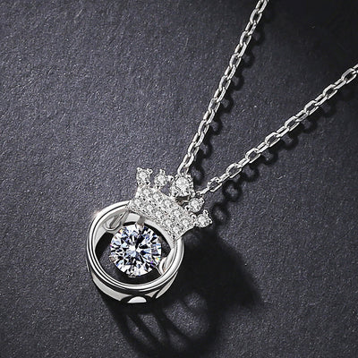 Collar Inteligente Crown Corazón - Joyería Moderna Conectada