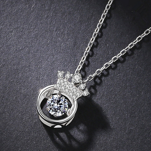Collar Inteligente Crown Corazón - Joyería Moderna Conectada