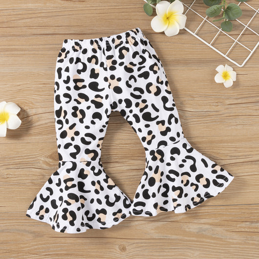 Pantalones Acampanados Leopardo para Niñas - Conjunto Casual Elegante - Image 5
