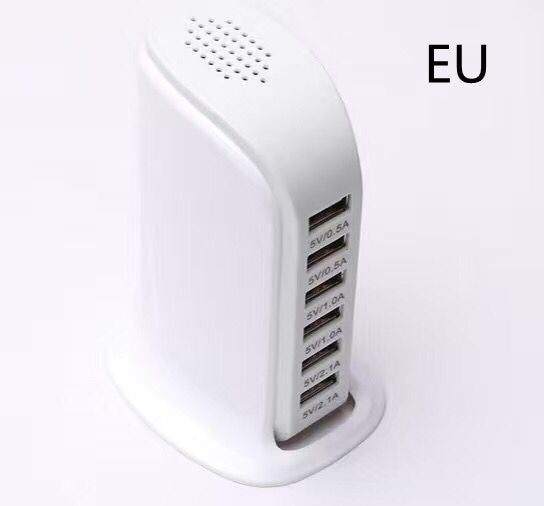 Cargador USB Multipuerto 30W de Carga Vertical Universal