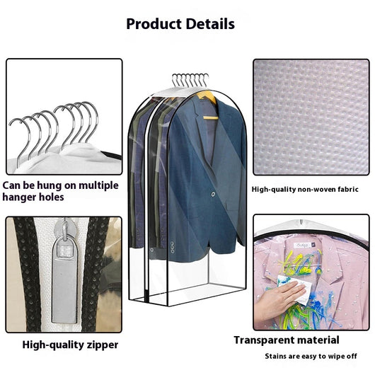 Bolsa Organizadora Transparente 3D para Ropa - Protección Antipolvo - Image 5