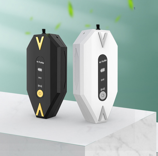 Purificador de Aire Personal Recargable con Generador de Iones Negativos