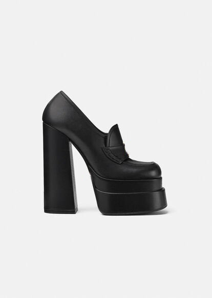 Tacones Altos Plataforma Doble Punta Cuadrada - Image 4