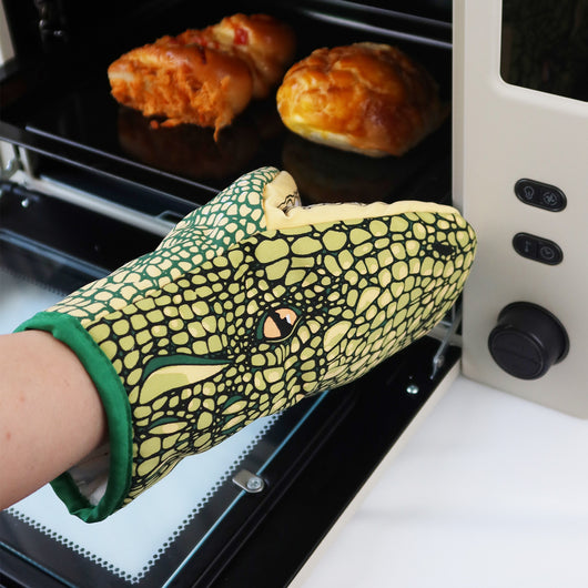 Guantes Térmicos para Horno con Diseño de Animales - Protección Contra Quemaduras