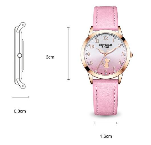 Reloj Infantil para Niñas y Niños de Secundaria con Diseño Kawaii - Image 13