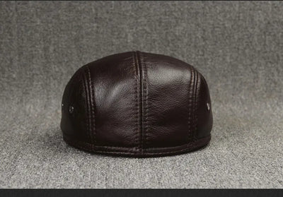 Boina de Cuero Genuino con Protección Solar - Estilo y Comodidad - Image 21