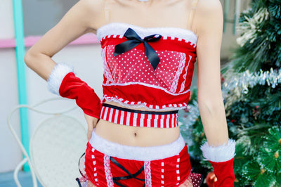 Traje de Presentación Año Nuevo y Navidad con Abertura Frontal - Image 8