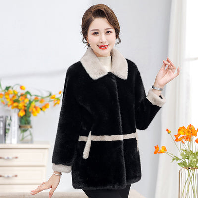 Abrigo de Invierno para Mujer Grueso y Elegante - Image 3