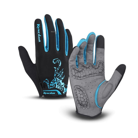 Guantes de Ciclismo de Montaña con Dedos Largos, Transpirables y Absorbentes de Impacto - Image 5