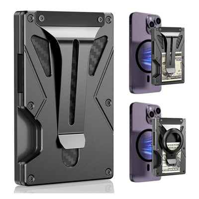 Billetera de Metal con Protección RFID Anti-robo