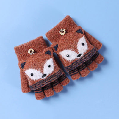 Guantes Infantiles de Punto Suave con Diseño Abatible Convertible - Image 6