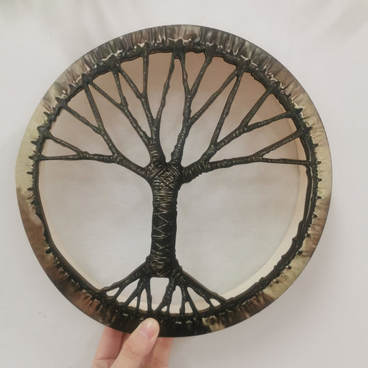 Anillo Árbol de la Vida con Superficie Abierta Ajustable - Image 3