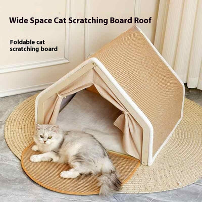 Carpa Rascador para Gatos con Tablero Sisal Resistente al Viento - Image 11