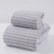 Felpa De Caramelo Gris Toalla De Baño 70*140 Cm