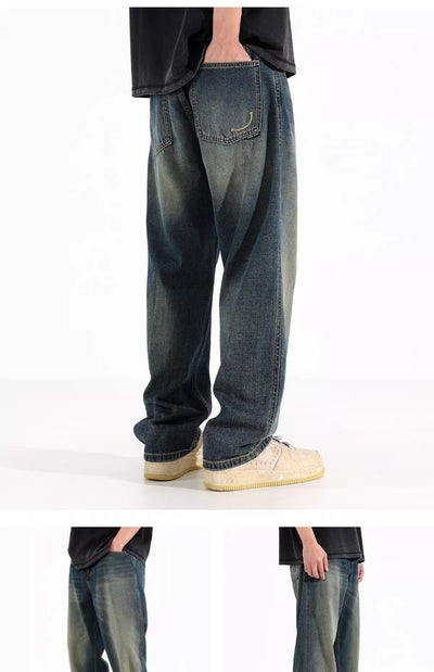 Jeans Rectos Holgados para Hombre Primavera - Image 11