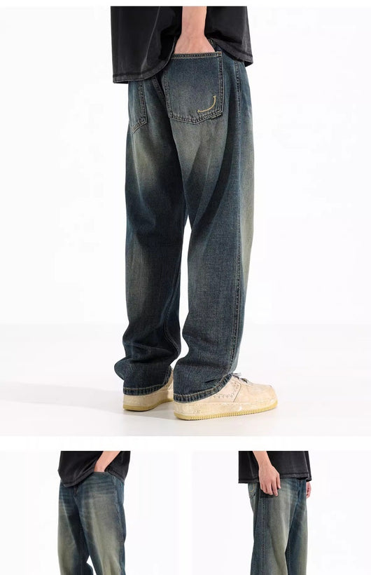 Jeans Rectos Holgados para Hombre Primavera - Image 11