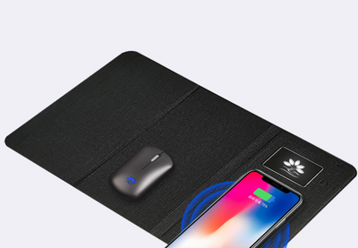 Mousepad Inalámbrico Plegable con Carga Rápida y Luz LED Publicitaria - Image 9