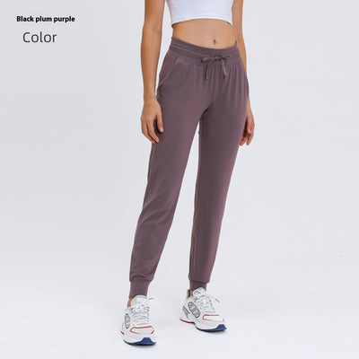 Pantalones Yoga Cintura Alta Mujer con Cordón Secado Rápido Elásticos - Image 9