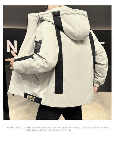Chaqueta de Trabajo Acolchada Corta para Hombre Invierno - Image 13