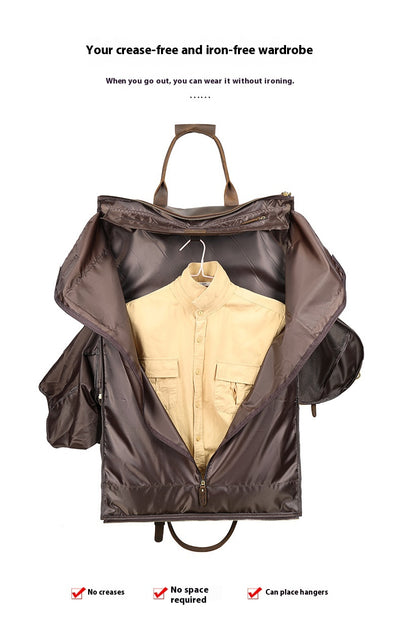 Bolso de Cuero Portátil para Viajes - Image 9