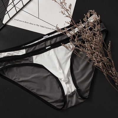 Bóxer Hombre Tela Ice Silk Cintura Baja Bolsa U Reforzada - Image 15